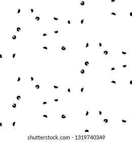 Simple black and white vector illustration. Abstract geometric background pattern