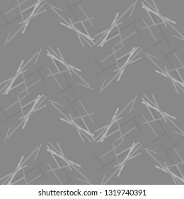 Simple black and white vector illustration. Abstract geometric background pattern