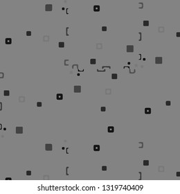 Simple black and white vector illustration. Abstract geometric background pattern