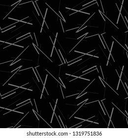 Simple black and white vector illustration. Abstract geometric background pattern