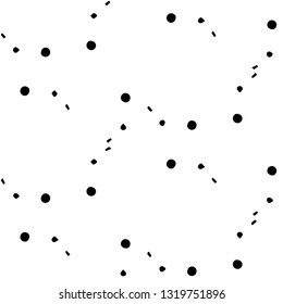 Simple black and white vector illustration. Abstract geometric background pattern