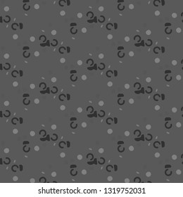 Simple black and white vector illustration. Abstract geometric background pattern