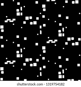 Simple black and white vector illustration. Abstract geometric background pattern