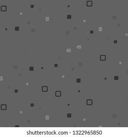Simple black and white vector illustration. Abstract geometric background pattern
