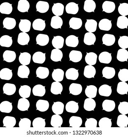 Simple black and white vector illustration. Abstract geometric background pattern
