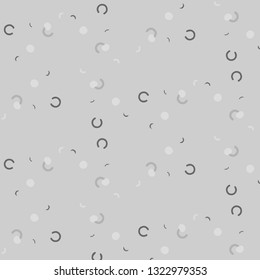 Simple black and white vector illustration. Abstract geometric background pattern