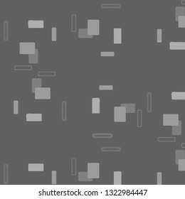 Simple black and white vector illustration. Abstract geometric background pattern