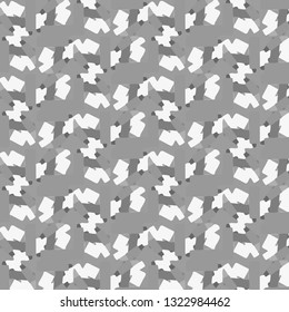 Simple black and white vector illustration. Abstract geometric background pattern