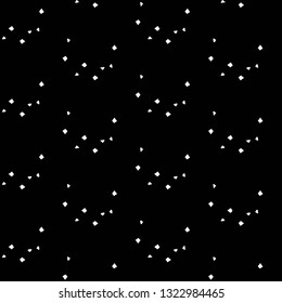 Simple black and white vector illustration. Abstract geometric background pattern