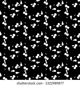 Simple black and white vector illustration. Abstract geometric background pattern