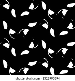 Simple black and white vector illustration. Abstract geometric background pattern
