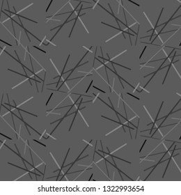 Simple black and white vector illustration. Abstract geometric background pattern