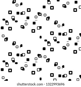 Simple black and white vector illustration. Abstract geometric background pattern
