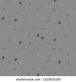 Simple black and white vector illustration. Abstract geometric background pattern