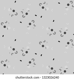 Simple black and white vector illustration. Abstract geometric background pattern