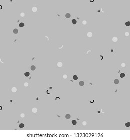 Simple black and white vector illustration. Abstract geometric background pattern