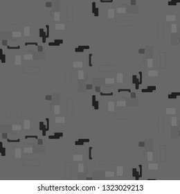 Simple black and white vector illustration. Abstract geometric background pattern