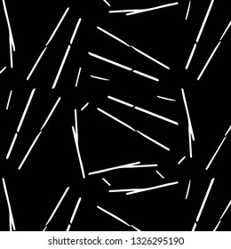 Simple black and white vector illustration. Abstract geometric background pattern
