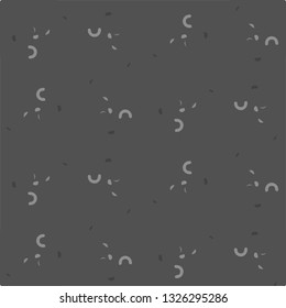 Simple black and white vector illustration. Abstract geometric background pattern