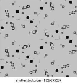 Simple black and white vector illustration. Abstract geometric background pattern