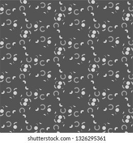 Simple black and white vector illustration. Abstract geometric background pattern