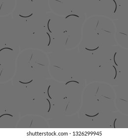 Simple black and white vector illustration. Abstract geometric background pattern
