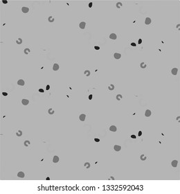 Simple black and white vector illustration. Abstract geometric background pattern