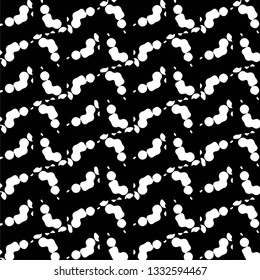 Simple black and white vector illustration. Abstract geometric background pattern