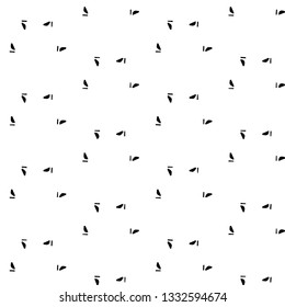 Simple black and white vector illustration. Abstract geometric background pattern