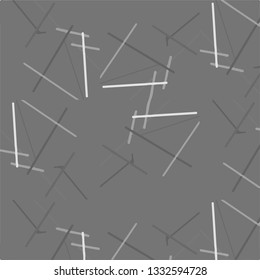 Simple black and white vector illustration. Abstract geometric background pattern