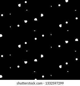 Simple black and white vector illustration. Abstract geometric background pattern