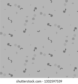 Simple black and white vector illustration. Abstract geometric background pattern