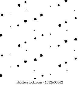 Simple black and white vector illustration. Abstract geometric background pattern