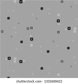 Simple black and white vector illustration. Abstract geometric background pattern