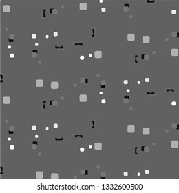 Simple black and white vector illustration. Abstract geometric background pattern