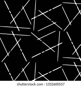Simple black and white vector illustration. Abstract geometric background pattern