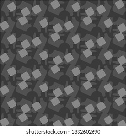 Simple black and white vector illustration. Abstract geometric background pattern
