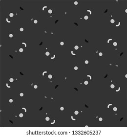 Simple black and white vector illustration. Abstract geometric background pattern
