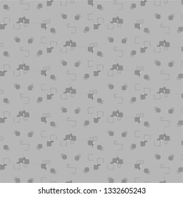 Simple black and white vector illustration. Abstract geometric background pattern