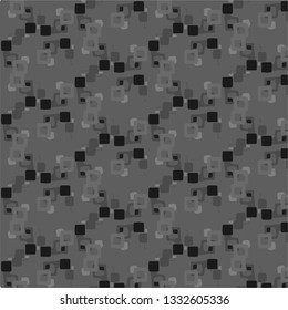 Simple black and white vector illustration. Abstract geometric background pattern