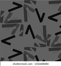 Simple black and white vector illustration. Abstract geometric background pattern