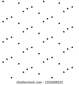 Simple black and white vector illustration. Abstract geometric background pattern
