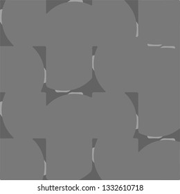 Simple black and white vector illustration. Abstract geometric background pattern
