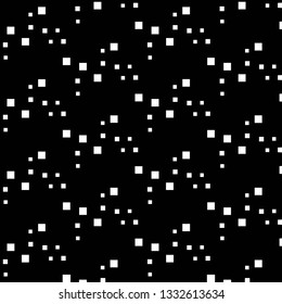 Simple black and white vector illustration. Abstract geometric background pattern