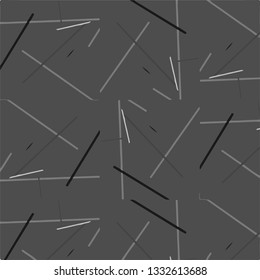 Simple black and white vector illustration. Abstract geometric background pattern