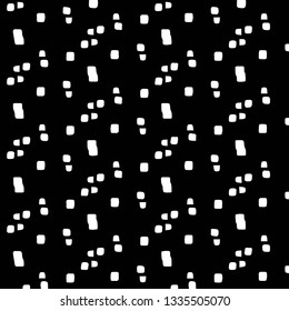 Simple black and white vector illustration. Abstract geometric background pattern