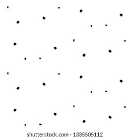 Simple black and white vector illustration. Abstract geometric background pattern