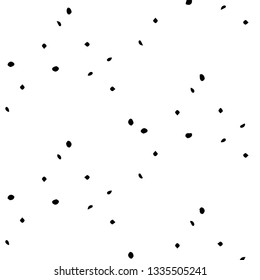 Simple black and white vector illustration. Abstract geometric background pattern