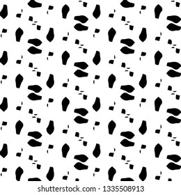 Simple black and white vector illustration. Abstract geometric background pattern