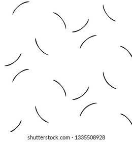 Simple black and white vector illustration. Abstract geometric background pattern